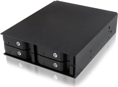 Купить RaidSonic ICY BOX IB-2240SK - Gehäuse für Speicherlaufwerke mit Lüfter - 6,4 cm (2.5") - Schwarz (IB-2240SSK) в магазине wardena.ru