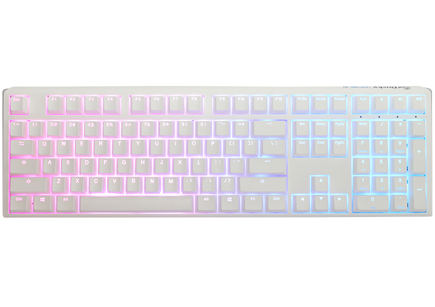 Купить Ducky One 3 Classic Pure White Tastatur USB Deutsch Weiß (DKON2108ST-SDEPDPWWWSC1) в магазине wardena.ru