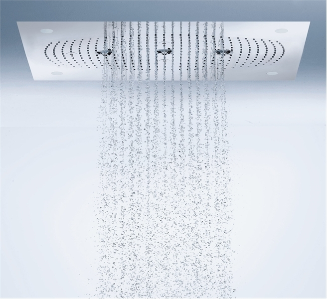 Купить Hansgrohe Raindance Rainmaker Верхний душ  680/460 3jet с подсветкой хром 28418000 в магазине wardena.ru