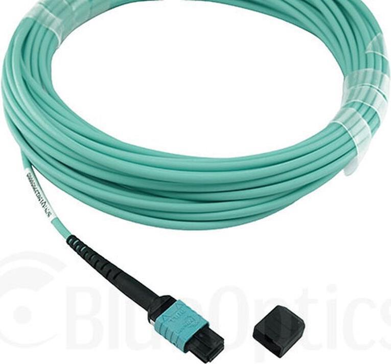 Купить Kompatibles Allied Telesis AT-MTP12-15 BlueOptics LWL Trunkkabel, MTP/UPC zu MTP/UPC, 15 Meter, Multimode G50/125µm, OM3, Einfügedämpfung: unter 0.3dB, Markenfaser, 3.0mm LSZH aqua / türkis, 12 Kerne, Typ B, MTP Stecker (AT-MTP12-15-BO) в магазине wardena.ru