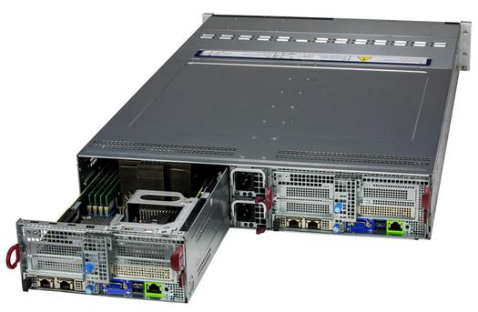 Купить Server Supermicro SYS-221BT-DNC8R • CSE-217BD2-R2K22P • X13DET-B • 2U IPMI в магазине wardena.ru