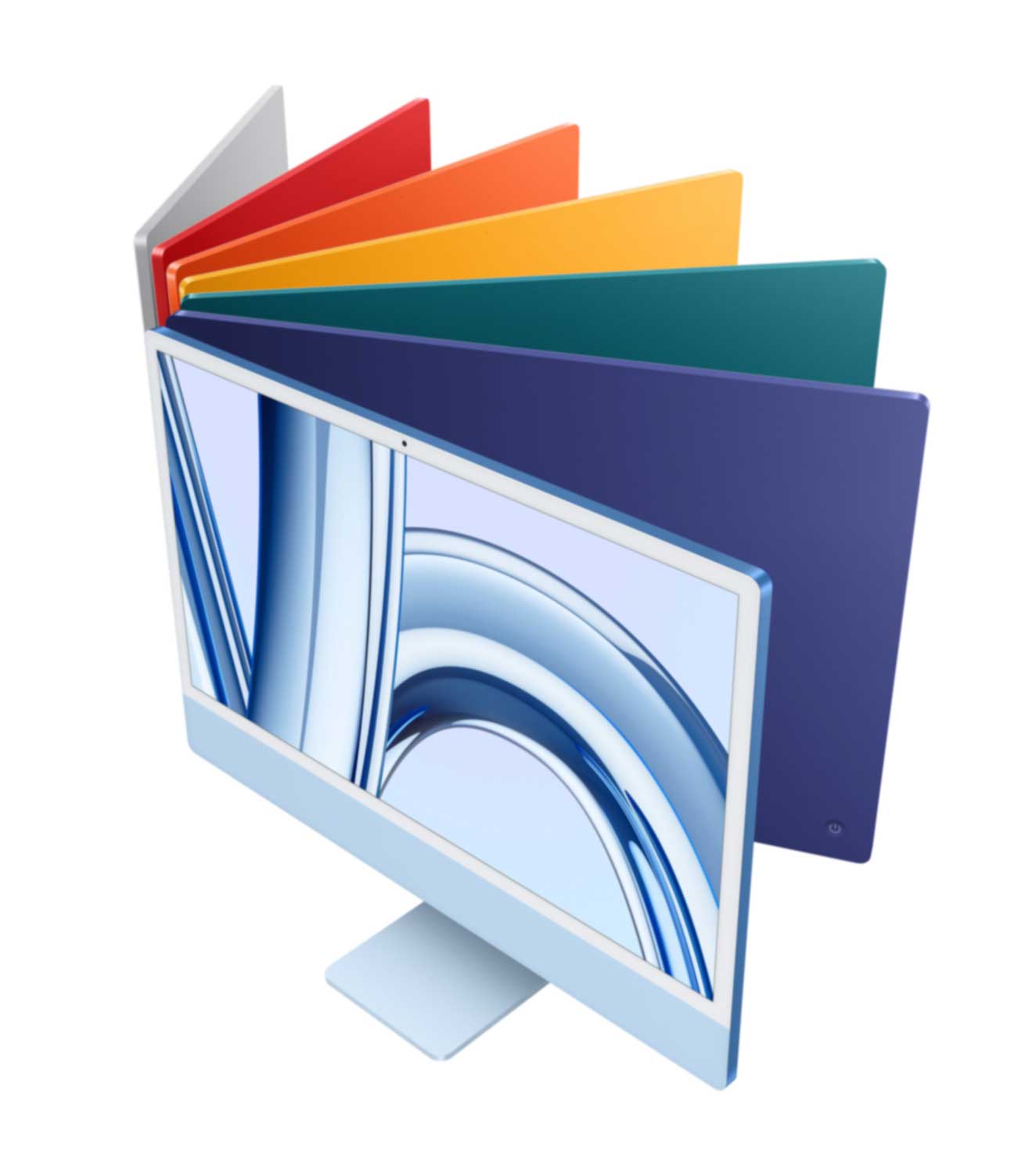 Купить Apple iMac 61cm(24‘‘) M3 10-Core 256GB grün (MQRN3D/A) в магазине wardena.ru