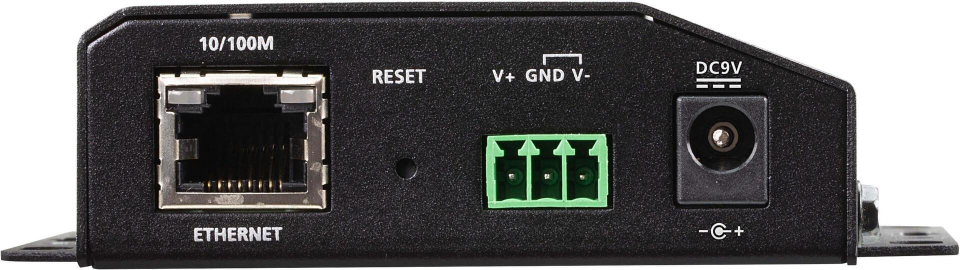 Купить ATEN 1-Port RS-232/422/485 Secure Device Server - Gleichstrom - 1,3 W - 1,18 W - 100 - 240 V - 50 - 60 Hz - 9 - 48 V (SN3401) в магазине wardena.ru