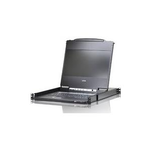 Купить ATEN CL6700MW - KVM-Konsole - Französisches Layout - USB - 43.9 cm (17.3") - Rack - einbaufähig - 1920 x 1080 Full HD (1080p) - HDMI, DVI-D, VGA - 1U (CL6700MW D) в магазине wardena.ru
