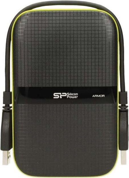 Купить SILICON POWER Armor A60 - Festplatte - 1TB - extern (tragbar) - 6,4 cm (2.5") - USB3.0 - Schwarz (SPO10TBPHDA60S3K) (SP010TBPHDA60S3K) в магазине wardena.ru