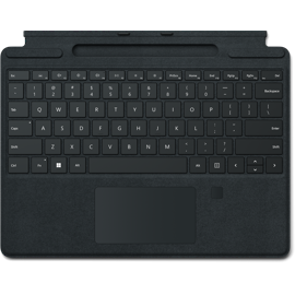 Купить Microsoft Surface Pro Signature Keyboard mit Fingerabdruckleser - Tastatur - mit Touchpad, Beschleunigungsmesser, Surface Slim Pen 2 Ablage- und Ladeschale - QWERTZ - Schweiz - Schwarz - kommerziell - für Surface Pro 8, (8XG-00008) в магазине wardena.ru