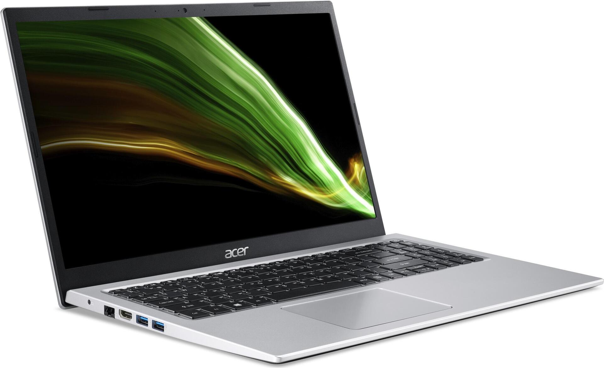 Купить Acer Aspire 3 A315-58 - Intel Core i3 1115G4 / 3 GHz - ESHELL - UHD Graphics - 8GB RAM - 256GB SSD - 39,6 cm (15.6") 1920 x 1080 (Full HD) - Wi-Fi 5 - Reines Silber - kbd: Deutsch (NX.ADDEV.00M) в магазине wardena.ru