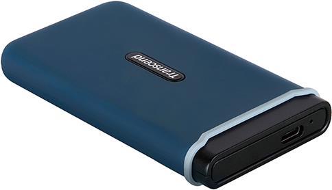 Купить Transcend ESD370C - SSD - 1 TB - extern (tragbar) - USB 3.2 Gen 2 (USB-C Steckverbinder) - Marineblau (TS1TESD370C) в магазине wardena.ru