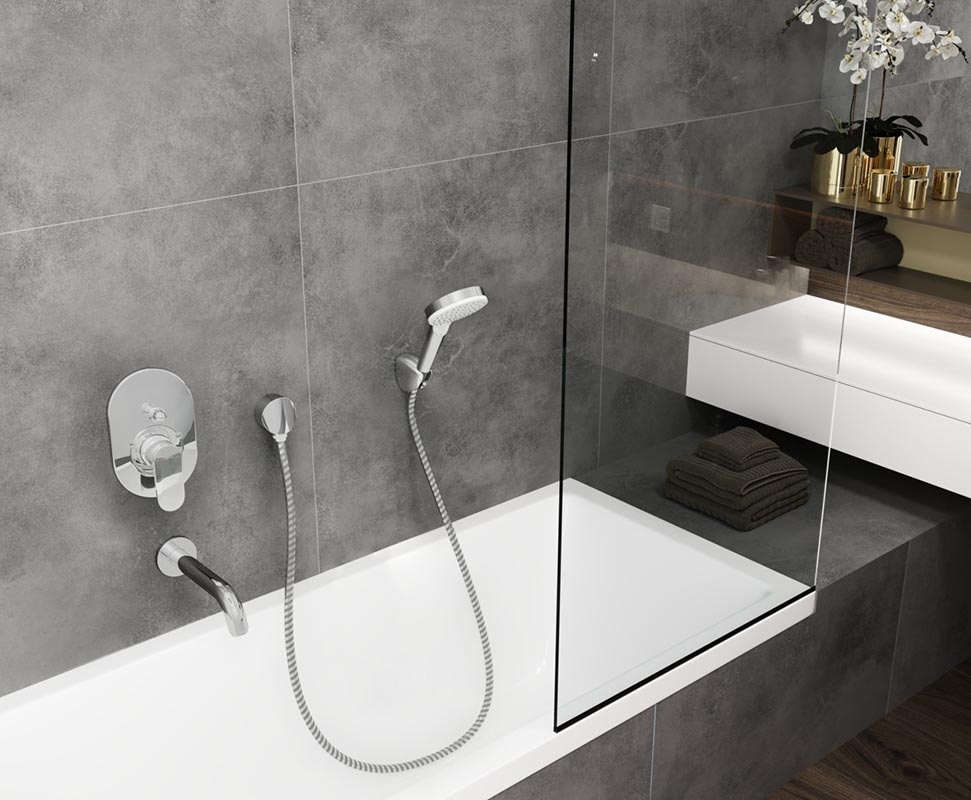 Купить Hansgrohe Vernis Blend Излив на ванну хром 71420000 в магазине wardena.ru