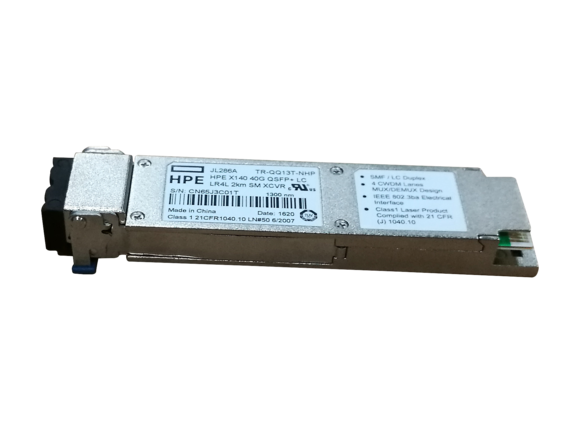 Купить Hewlett Packard Enterprise HPE X140 - QSFP+-Transceivermodul - 40 Gigabit Ethernet - 40GBase-LRL4 - LC-Monomode - bis zu 2 km (JL286A) в магазине wardena.ru