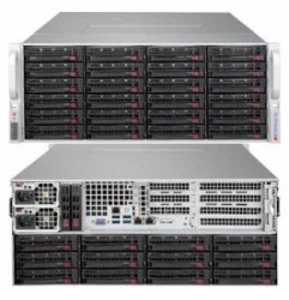 Купить Chassis Supermicro CSE-847BE2C-R1K23WB 4U 1200W Hot-Swap 36xHDD SATA/SAS в магазине wardena.ru