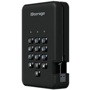 Купить iStorage diskAshur 2 - Festplatte - verschlüsselt - 3TB - extern (tragbar) - USB 3,1 Gen 1 - 5400 U/min - Puffer: 8MB - FIPS 197 - 256-Bit-AES - Phantomschwarz (IS-DA2-256-3000-B) в магазине wardena.ru