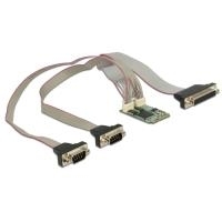 Купить DeLock MiniPCIe I/O PCIe full size 2 x Serial RS-232 + 1 x Parallel - Adapter Parallel/Seriell - PCI Express 2,0 Mini Card - RS-232 x 2 + parallel x 1 (95246) в магазине wardena.ru