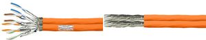 Купить LogiLink Professional - Bulkkabel - 100 m - 7.5 mm - SFTP, PiMF -Cat.7 Rohkabel - halogenfrei, robust, Duplex - orange (CPV0063) в магазине wardena.ru