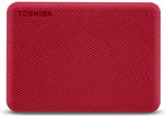 Купить Toshiba Canvio Advance - Festplatte - 4 TB - extern (tragbar) - 2.5" (6.4 cm) - USB 3.2 Gen 1 - Rot (HDTCA40ER3CA) в магазине wardena.ru