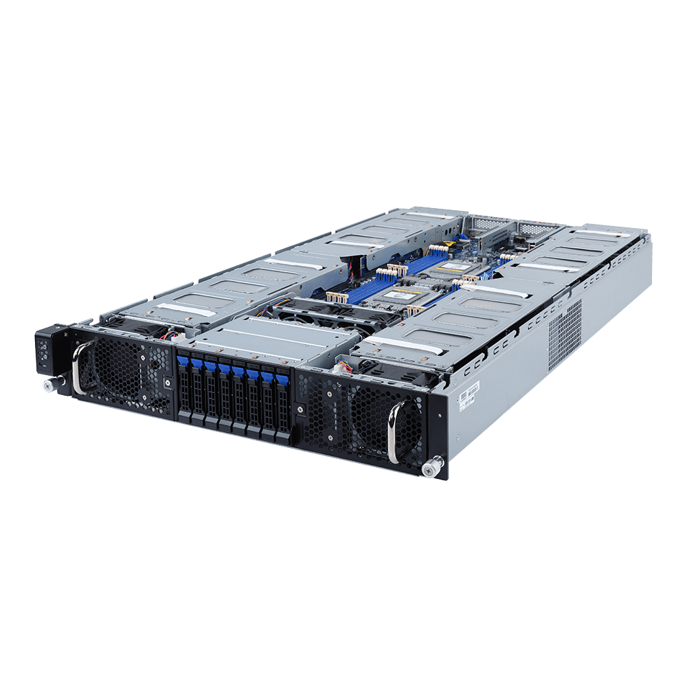 Купить Gigabyte G292-Z45 (rev. A00) - Server - Rack-Montage - 2U - zweiweg - keine CPU - RAM 0 GB - SATA - Hot-Swap 6.4 cm (2.5") Schacht/Schächte - keine HDD - AST2500 - GigE - kein Betriebssystem - Monitor: keiner (6NG292Z45MR-00) в магазине wardena.ru