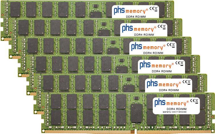 Купить PHS-memory 192GB (6x32GB) Kit RAM Speicher für Apple MacPro 8-Core 3,5GHz (2019) DDR4 RDIMM 2933MHz PC4-23400-R (SP336457) в магазине wardena.ru