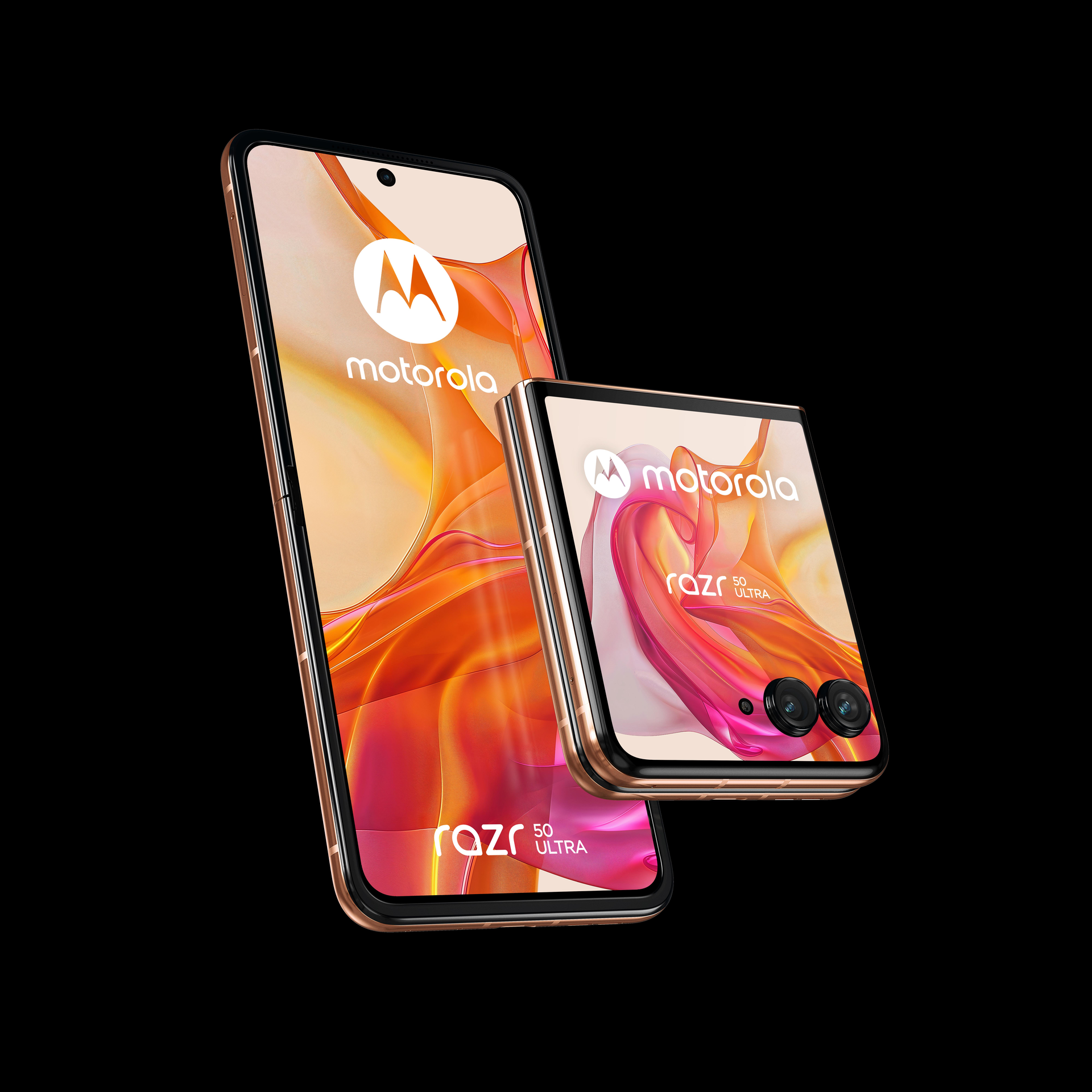 Купить Motorola razr 50 ultra 17,5 cm (6.9") Dual-SIM Android 14 5G USB Typ-C 12 GB 512 GB 4000 mAh Grün - Pfirsich (PB1T0055SE) в магазине wardena.ru