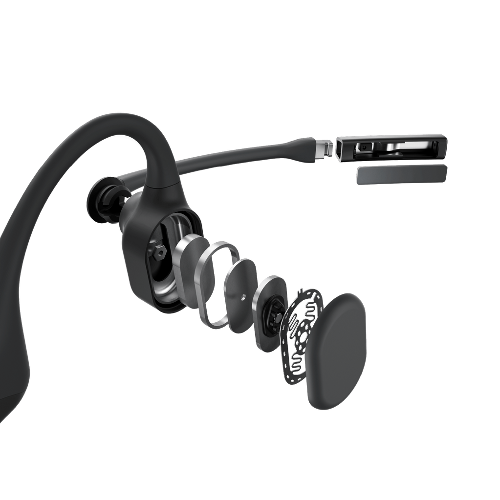 Купить Aftershokz OpenComm Kopfhörer Kabellos Ohrbügel Büro/Callcenter Bluetooth Schwarz (C102BK) в магазине wardena.ru