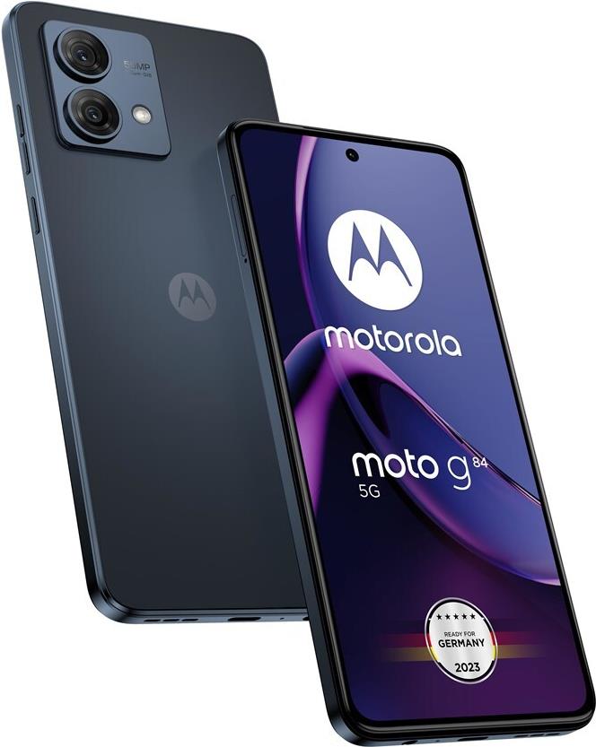 Купить Motorola Moto G84 PAYM0008PL Smartphone 16,6 cm (6.55") Dual-SIM Android 13 5G USB Typ-C 12 GB 256 GB 5000 mAh Blau (PAYM0008PL) в магазине wardena.ru