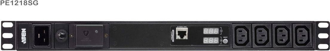 Купить ATEN PE1218SG 48,30cm (19") Basis-PDU mit Messfunktion mit Überspannungsschutz IEC-C20 zu 18x IEC-C13 (PE1218SG) в магазине wardena.ru