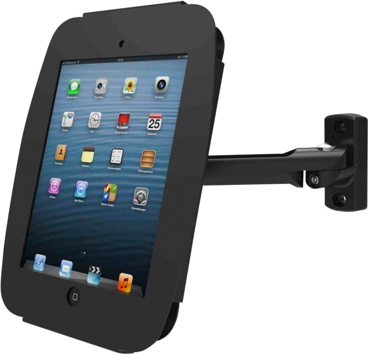 Купить Compulocks Space Swing Arm - iPad 12.9" Wall Mount - Black - Befestigungskit (Montage-Adapter, Diebstahlschutzgehäuse) für Apple iPad Pro (neig- und schwenkbar) - verriegelbar - hochwertiges Aluminium - Schwarz - für App (827B290SENB) в магазине wardena.ru