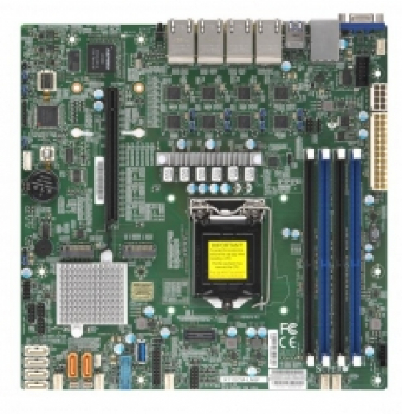 Купить Motherboard Supermicro MBD-X11SCM-LN8F C246 LGA1151 Intel Xeon E-2100/E-2200 LGA1151 SATA M.2 DDR4 IPMI в магазине wardena.ru