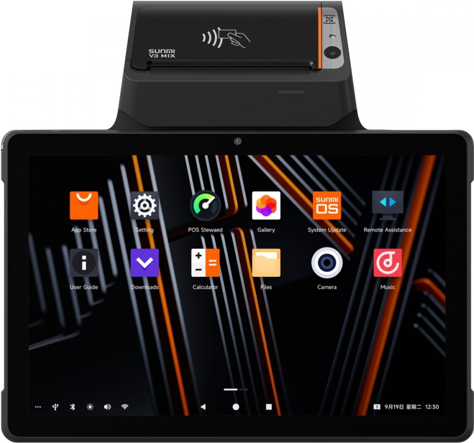 Купить SUNMI V3 Mix, 25,7cm (10,1''), GPS, Scanner (2D), BT (BLE), WLAN, 4G, Android, schwarz Tablet PC, NFC, Bildschirmdiagonale: 25,7cm (10,1''), Touchscreen, Auflösung: 1280x800 Pixel, Geschwindigkeit (max.): 70mm/Sek., GPS, (P06090001) в магазине wardena.ru