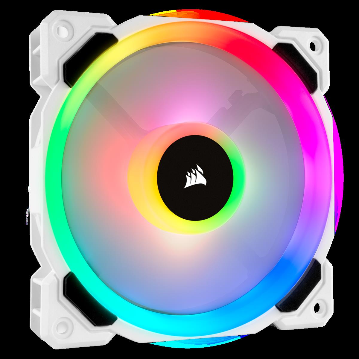 Купить CORSAIR LL Series LL120 RGB Dual Light Loop - Gehäuselüfter - 120 mm - weiß, Blau, Gelb, Rot, grün, orange, violett (Packung mit 3) (CO-9050092-WW) в магазине wardena.ru