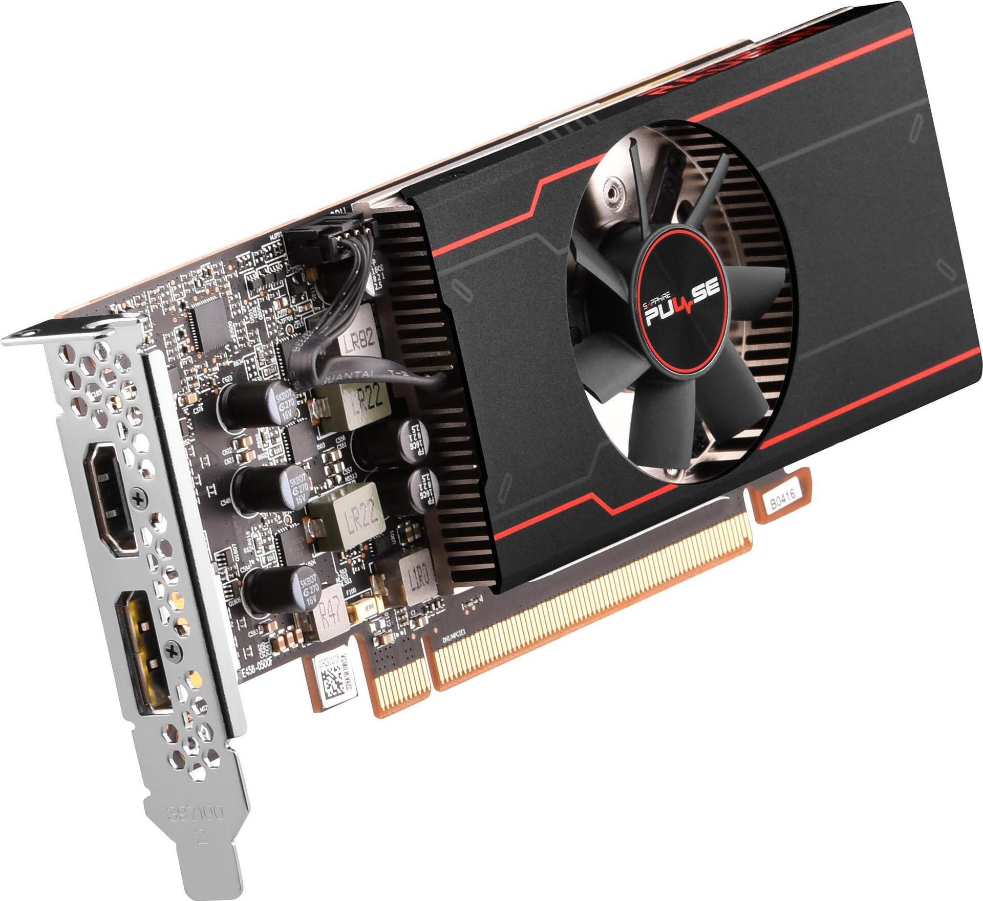Купить Sapphire Pulse Radeon - Grafikkarten - 4 GB GDDR6 - HDMI (11315-01-20G) в магазине wardena.ru