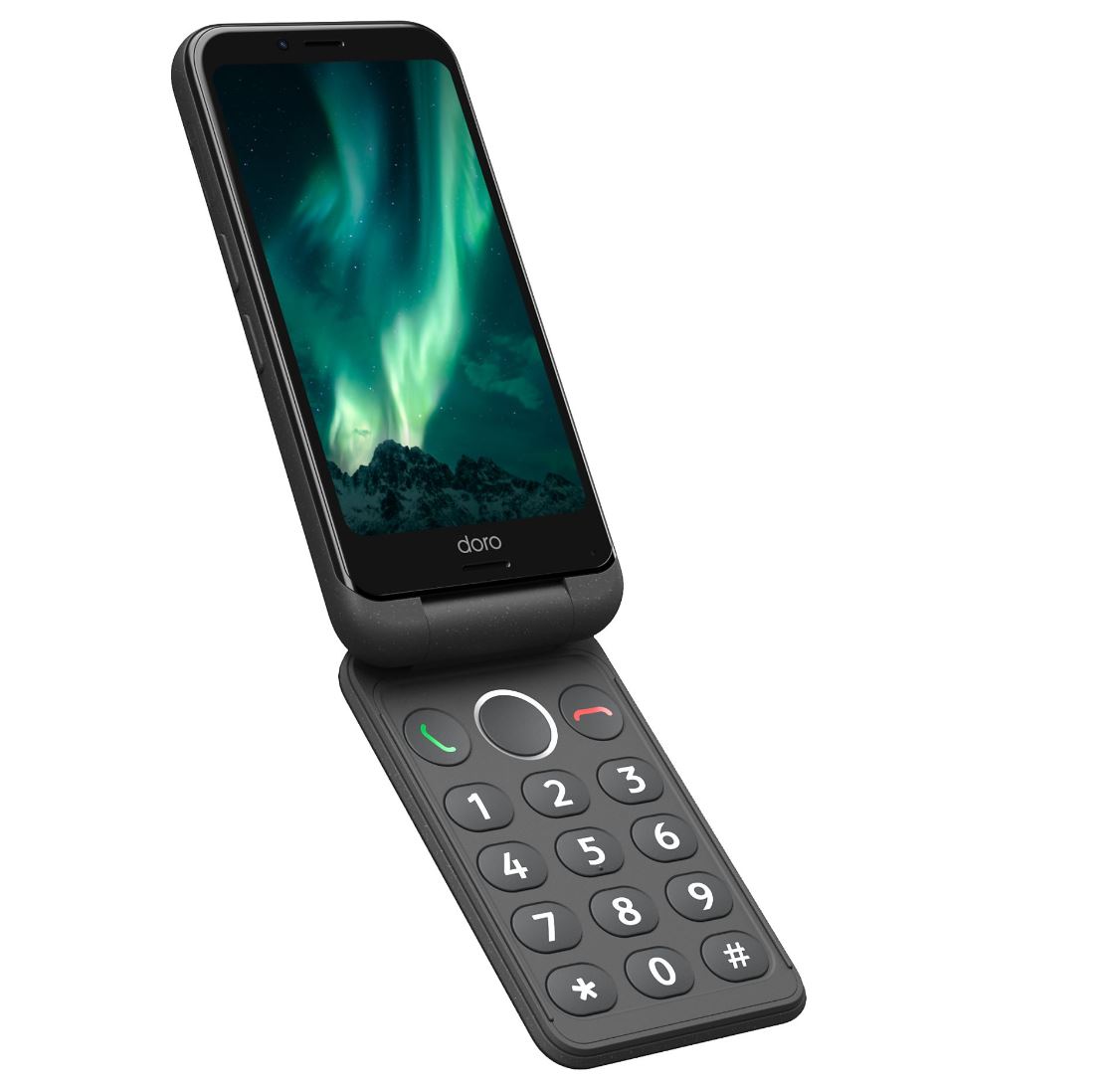 Купить Doro Aurora A20 graphit inkl. Wireless Charger [Energieklasse C] (380539) в магазине wardena.ru