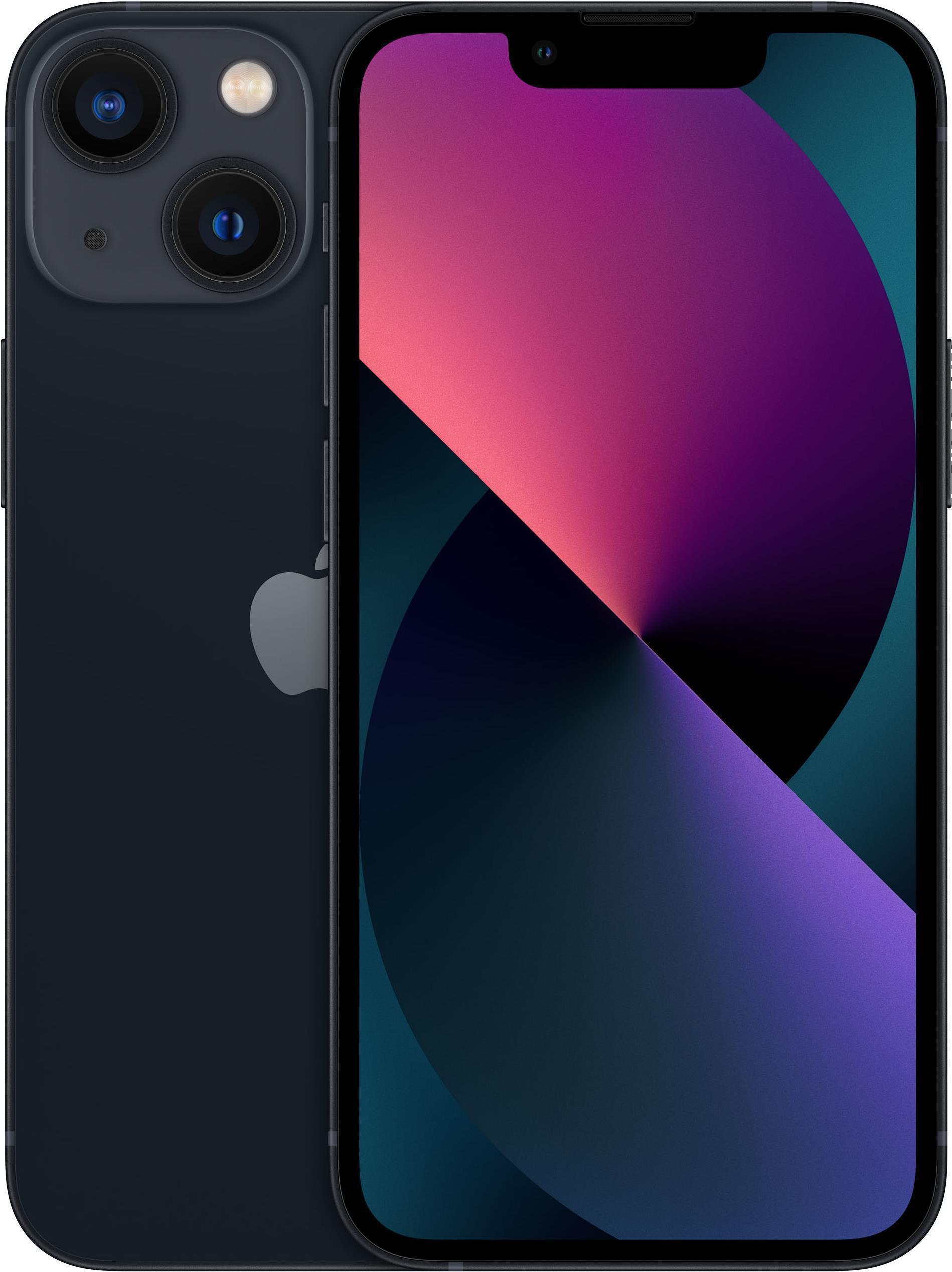 Купить Apple iPhone 13 mini - Smartphone - Dual-SIM - 5G NR - 512GB - 5.4" - 2340 x 1080 Pixel (476 ppi (Pixel pro" )) - Super Retina XDR Display - 2 x Rückkamera 12 MP Frontkamera - Midnight (MLKA3ZD/A) в магазине wardena.ru