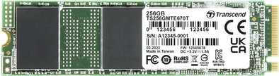 Купить Transcend MTE670T M.2 256 GB PCI Express 3.0 NVMe 3D NAND (TS256GMTE670T) в магазине wardena.ru