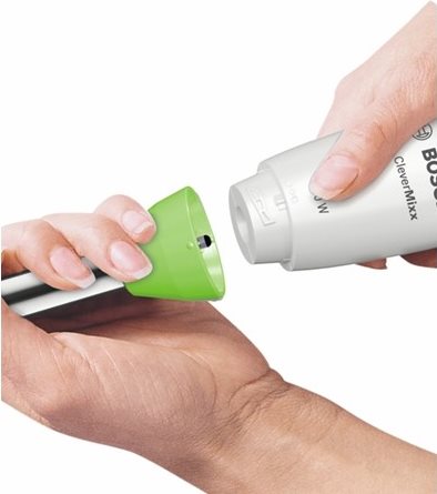 Купить Bosch MSM2623G Stabmixer-Set Weiß Grün 600 Watt - 1 Geschwindigkeitstsufen - Mixfuß aus Metall mit Spritzschutz - Abnehmbare Teile spülmaschinenfest - Inkl. Rezeptheft (MSM2623G) в магазине wardena.ru