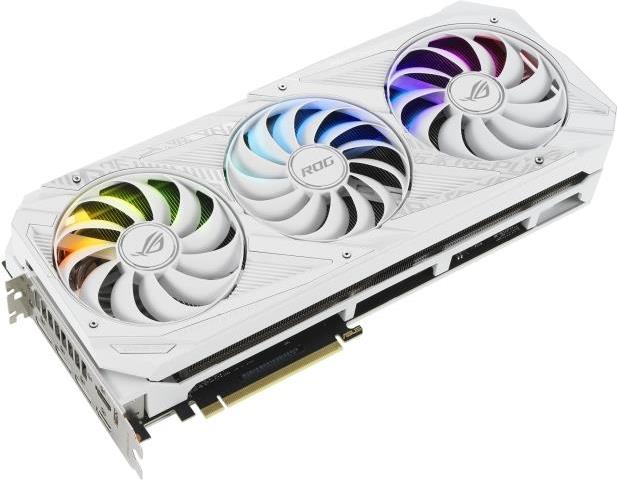 Купить ASUS ROG-STRIX-RTX3090-O24G-WHITE - OC Edition - Grafikkarten - GF RTX 3090 - 24 GB GDDR6X - PCIe 4.0 - 2 x HDMI, 3 x DisplayPort - weiß (90YV0F96-M0NM00) в магазине wardena.ru