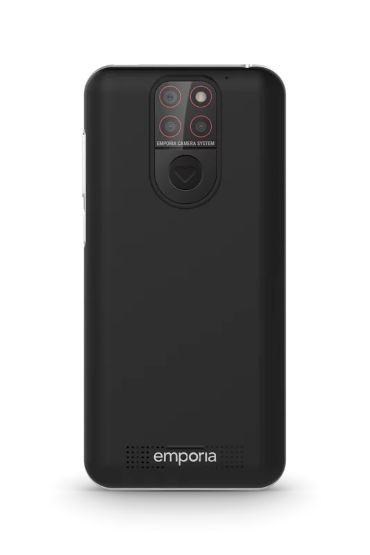 Купить Emporia SMART.5mini 12,6 cm (4.95") Single SIM Android 13 4G USB Typ-C 4 GB 64 GB 2500 mAh Schwarz (E5m_001) в магазине wardena.ru