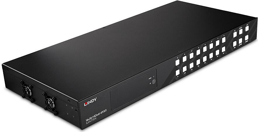 Купить Lindy 16x16 HDMI 4K60 Matrix (38359) в магазине wardena.ru