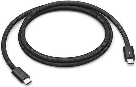 Купить Apple Thunderbolt 4 Pro - Thunderbolt-Kabel - 24 pin USB-C (M) zu 24 pin USB-C (M) - USB 3,2 / USB4 / Thunderbolt 3 / Thunderbolt 4 / DisplayPort - 1,0m - Daisy Chain-Support - Schwarz (MU883ZM/A) в магазине wardena.ru