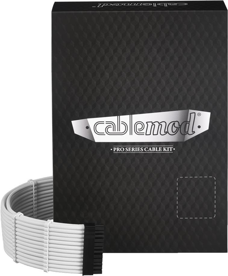 Купить Cablemod ModMesh - 0,7 m - 8-pin(4+4) EPS12V - 8-pin(4+4) EPS12V - Gerade - Gerade - Weiß (CM-PRTS-FKIT-NKW-R) в магазине wardena.ru