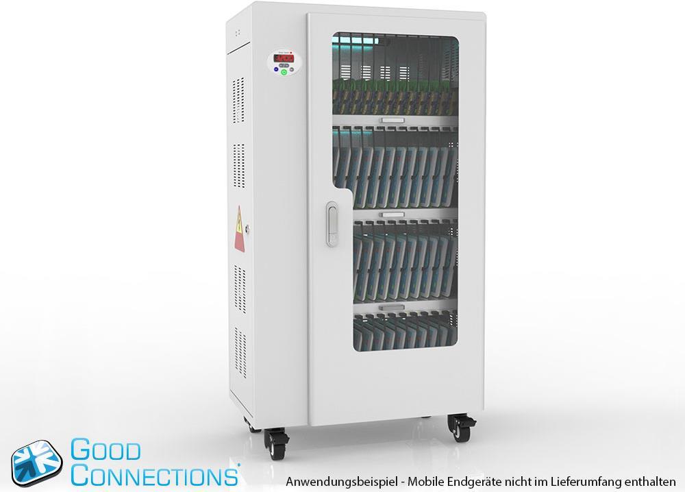 Купить Tablet-Ladewagen für bis zu 52 Geräte, UV-C Desinfektion, Smart Control, Synchronisierungsfunktion f (PCT01-B52G) в магазине wardena.ru