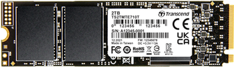 Купить Transcend MTE710T - SSD - 256 GB - intern - M.2 2280 (doppelseitig) - PCIe 4.0 x4 (NVMe) (TS256GMTE710T) в магазине wardena.ru