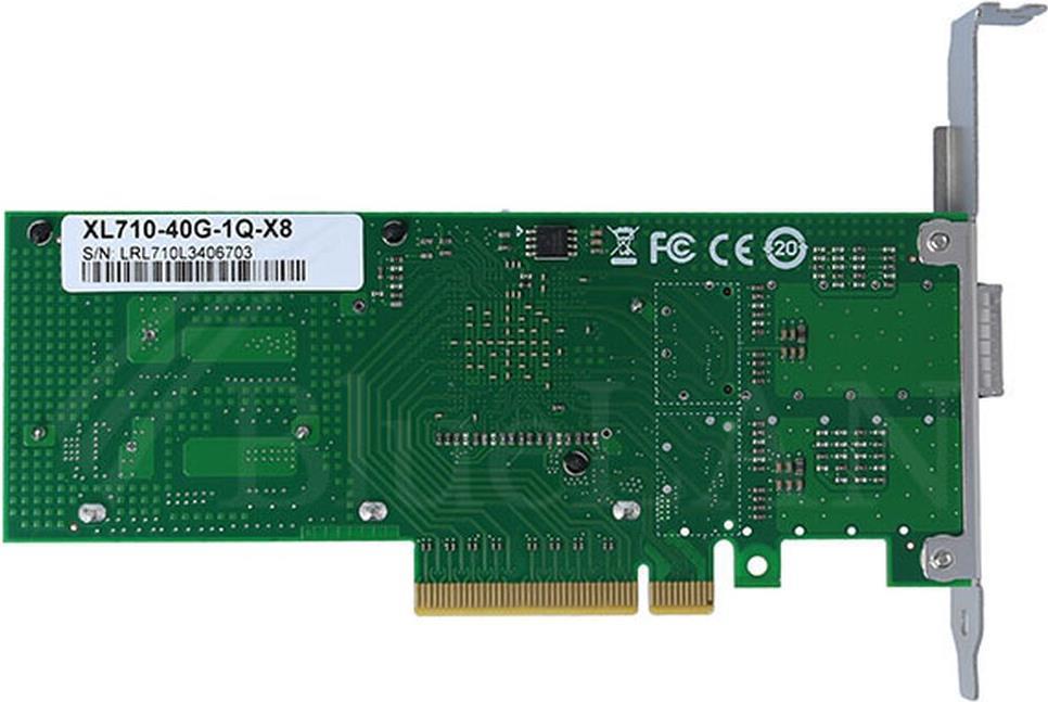 Купить BlueLAN Converged Network Adapter XL710-QDA1, Ethernet, FCoE, 40GbE Single Port QSFP, Chipsatz: Intel XL710, PCIe 3.0, x8 Lane, Betriebssystem: Windows, Linux, FreeBSD, Virtualisierung: VMware ESXi, SLSE (BLCNADAC05) в магазине wardena.ru