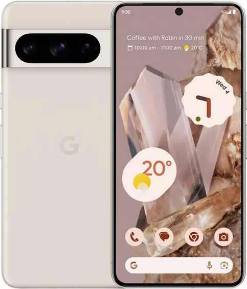 Купить Google Pixel 8 Pro 128GB DE porcelain (GA04834-GB) в магазине wardena.ru