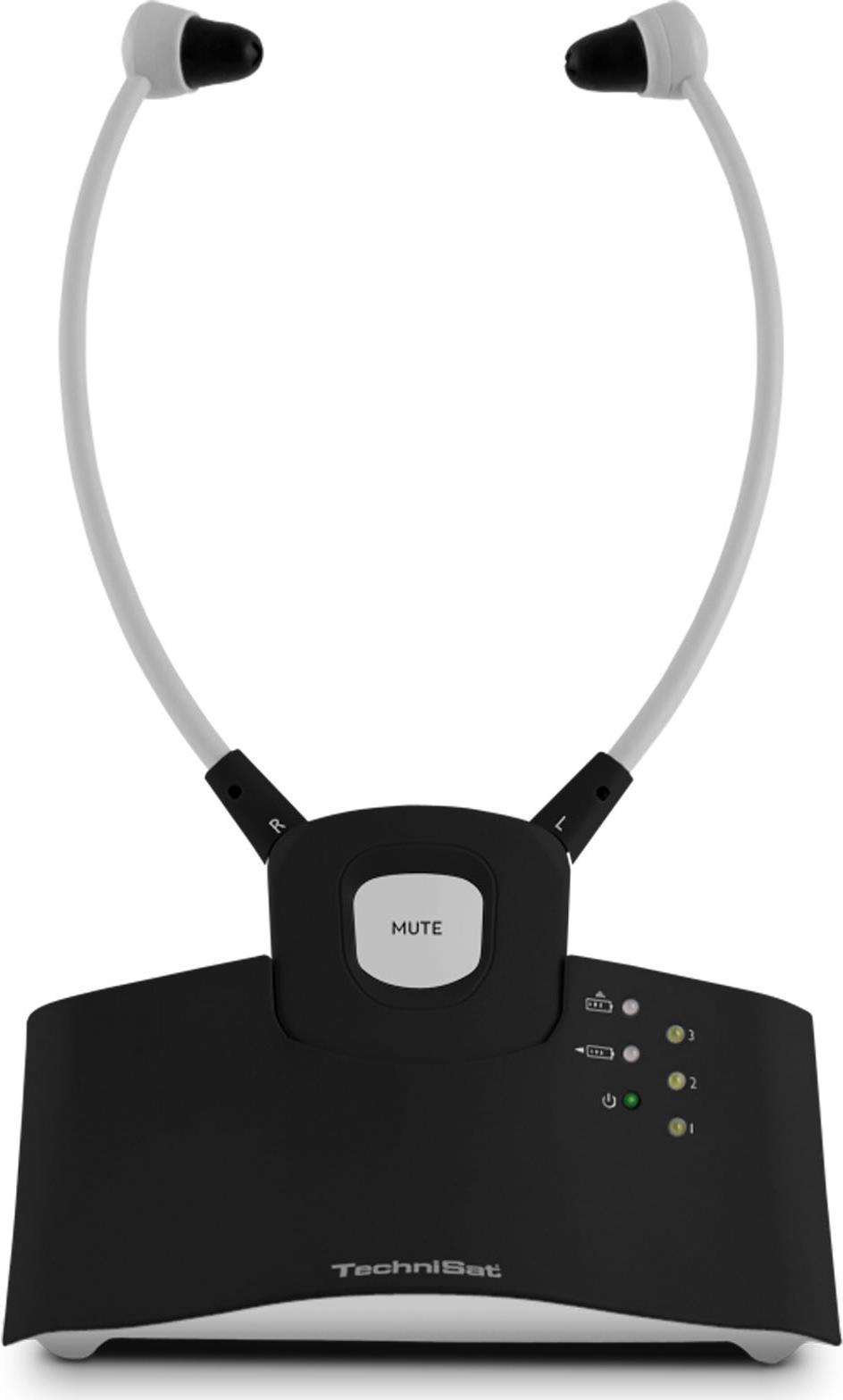 Купить TechniSat StereoMan ISI 2-V2 - Kopfhörer mit Mikrofon - unter dem Kinn - 2,4 GHz - kabellos - Schwarz (0001/9128) в магазине wardena.ru