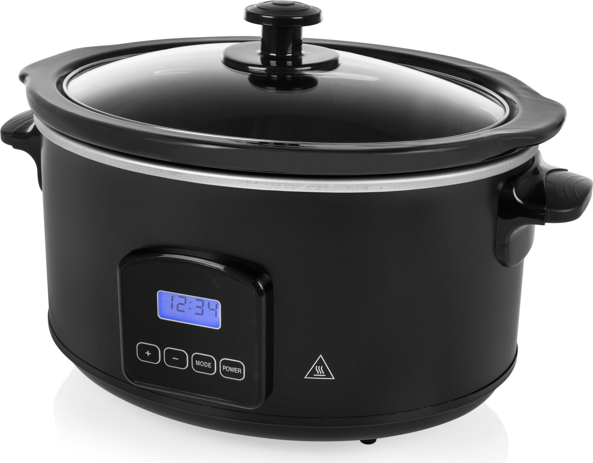 Купить Tristar VS-3920 Slow-Cooker Digital - 210 W - 220 - 240 V - 50 Hz - 16 A - Berührung - Schwarz (VS-3920) в магазине wardena.ru