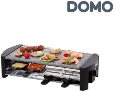 Купить DOMO DO9186G Grillstein 8 Pfännchen, Antihaftbeschichtung Schwarz, Dunkelgrau (DO9186G) в магазине wardena.ru