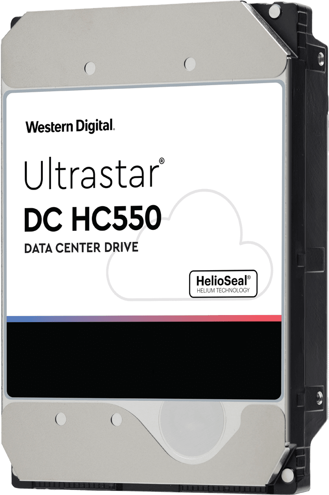 Купить WD Ultrastar DC HC550 WUH721816ALE6L4 - Festplatte - 16TB - intern - 3.5" (8,9 cm) - SATA 6Gb/s - 7200 U/min - Puffer: 512MB (0F38462) в магазине wardena.ru