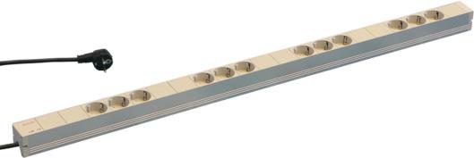 Купить Schroff 60110-203 Stromverteilereinheit (PDU) 12 AC-Ausgänge 1U Grau (60110203) в магазине wardena.ru