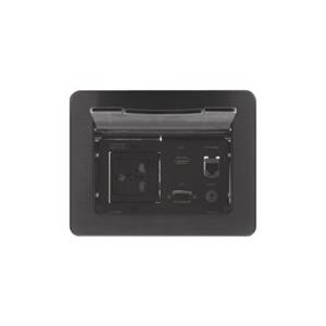 Купить Kramer TBUS-5XL - Unterputzkasten - Schwarzes eloxiertes Aluminium (80-003799) в магазине wardena.ru