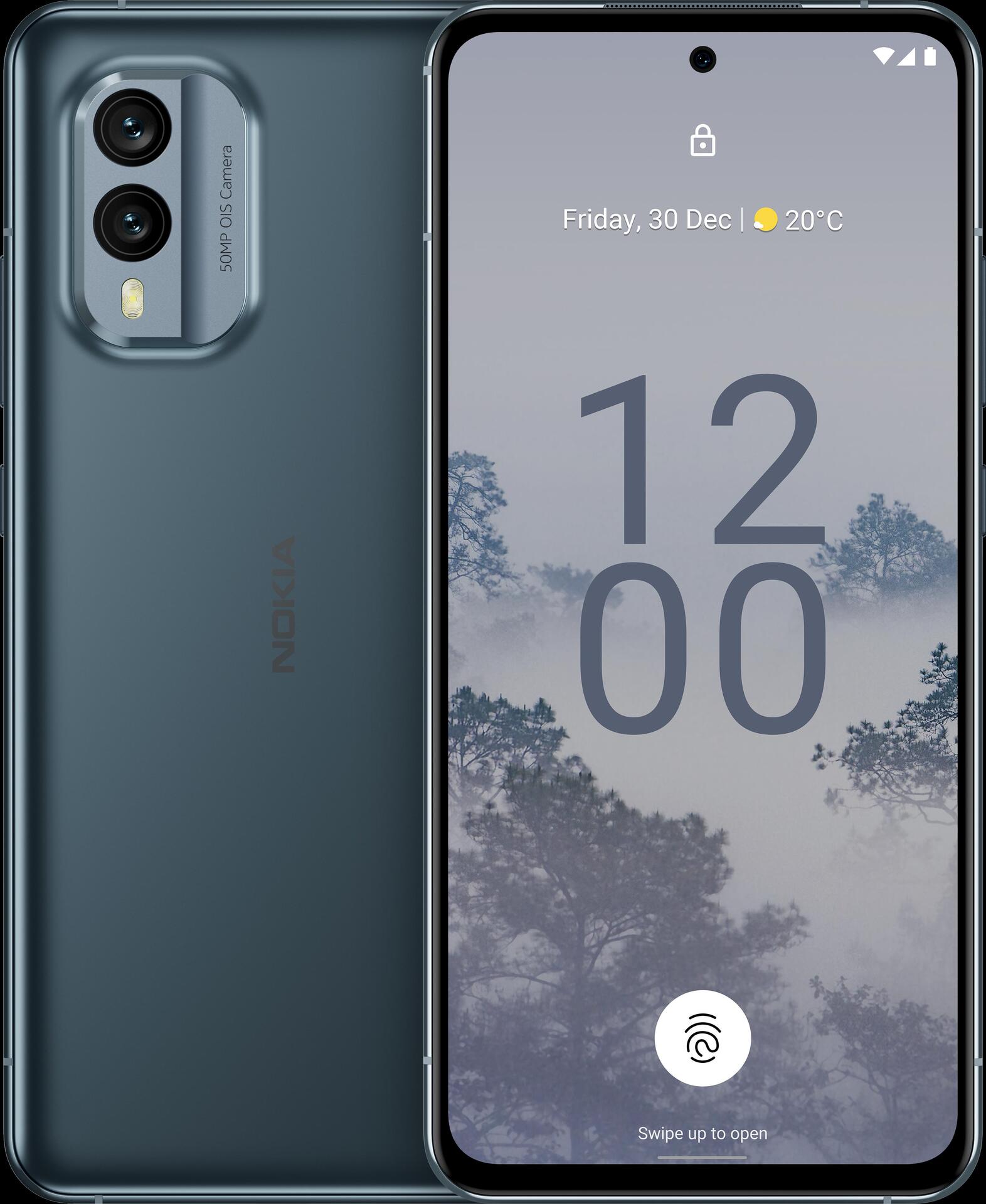 Купить Nokia X30 5G - 5G Smartphone - Dual-SIM - RAM 6GB / Interner Speicher 128GB - OLED-Display - 16,30cm (6,43") - 2400 x 1080 Pixel (90 Hz) - 2 x Rückkamera 50 MP, 13 MP - front camera 16 MP - Cloudy Blue (VMA751X9FI1AL0) в магазине wardena.ru
